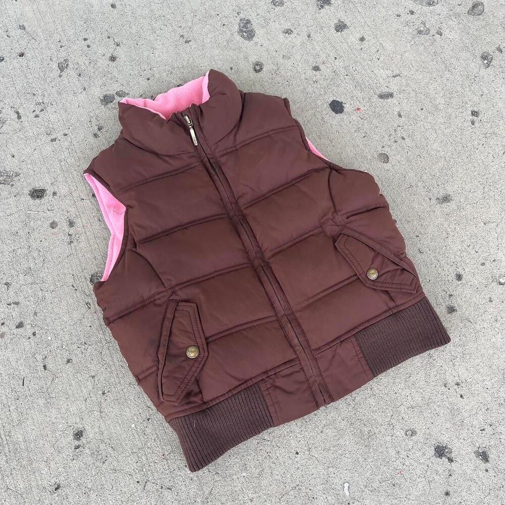 Vintage Gap streetwear y2k puffer vest jacket